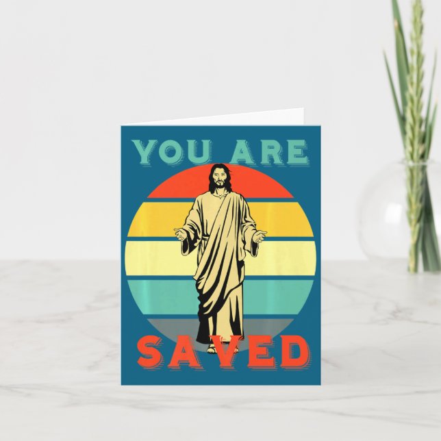 You Are Saved Spread The Good News Of Jesus 1 _1  Kort (Framsida)