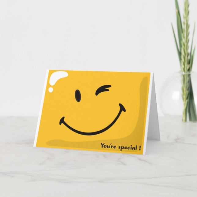 You are special kort (Framsida)