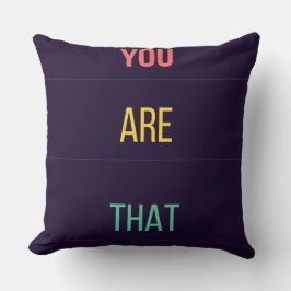 You Are That — 90s Maximalist Throw Pillow Retro Kudde