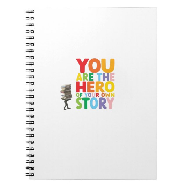 YOU ARE THE HERO  ANTECKNINGSBOK (Framsidan)
