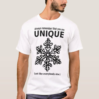 You are unique t-shirt
