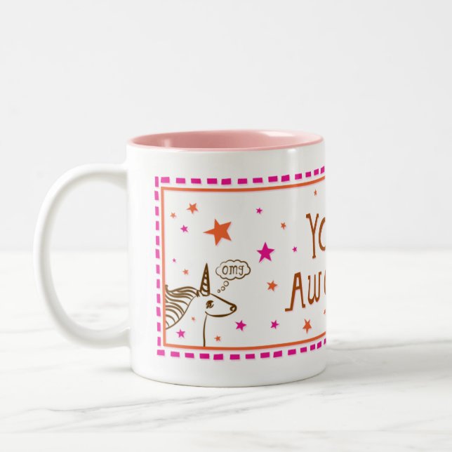 you=awesome mugg (Vänster)