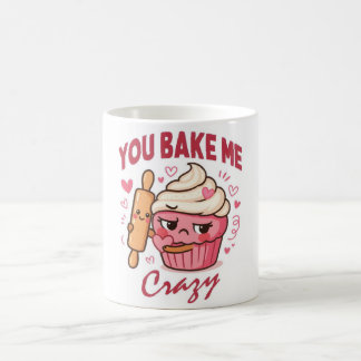 You Bake Me Crazy Mug – Funny Baking Love mug Kaffemugg