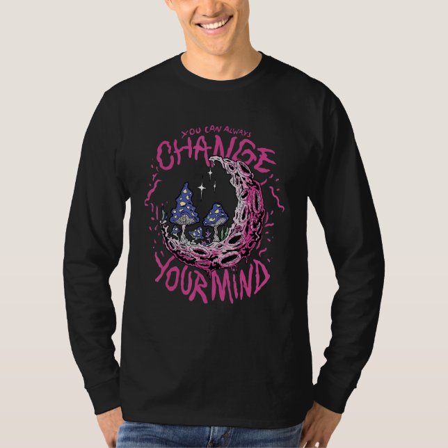 You can always change you mind 12 t shirt (Framsida)