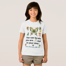 YOU CAN BE WHO YOU ARE Children's Tri-Blend Shirt T