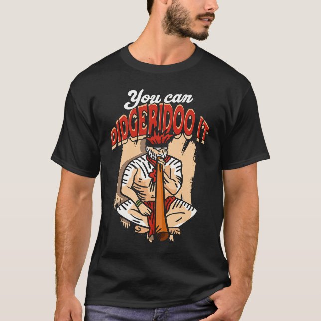 You can Didgeridoo it  Classical Violin and Bass C T Shirt (Framsida)