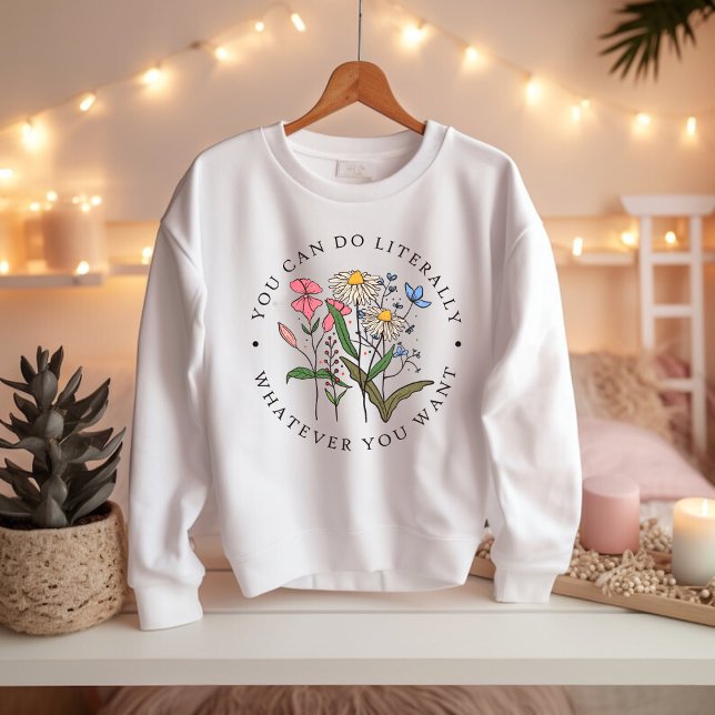 You Can Do Anything You Want, Wildflowers T Shirt (Skapare uppladdad)