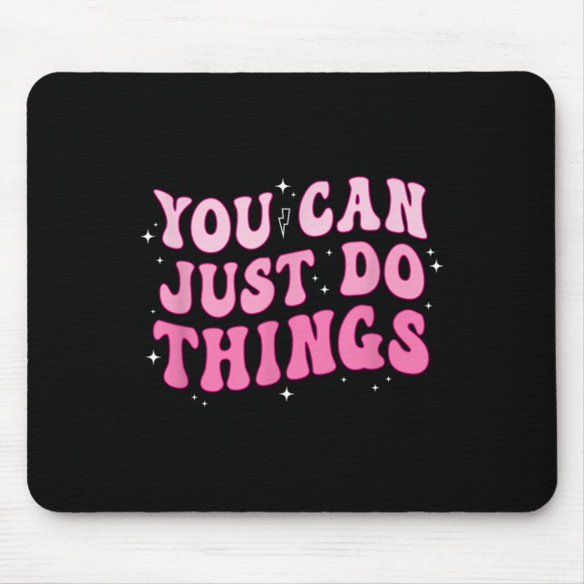 You Can Just Do Things - Motivational  Musmatta (Framsidan)