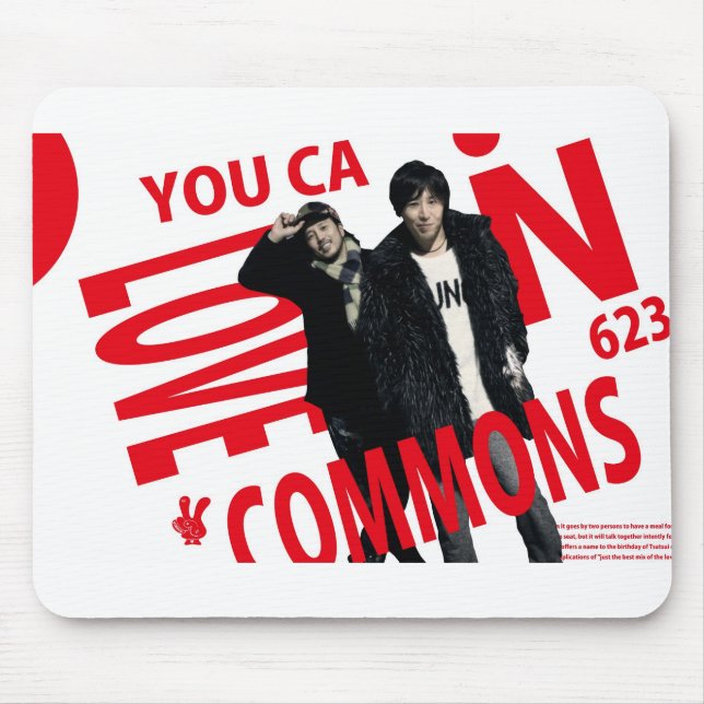 YOU CAN LOVECOMMONS　マウスパッドType1 Musmatta (Framsidan)
