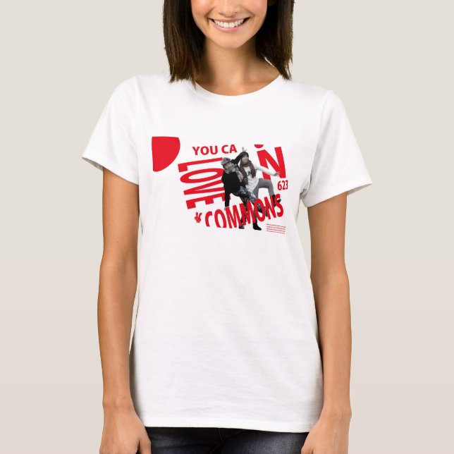 YOU CAN LOVECOMMONS　TシャツType2 T-shirt (Framsida)