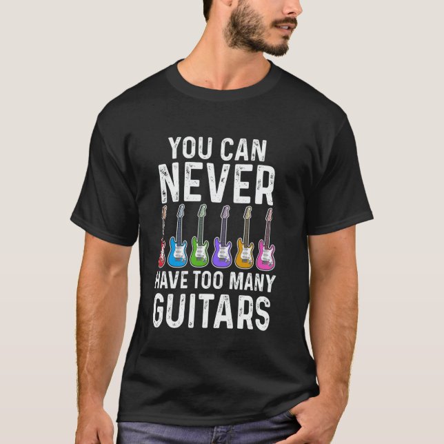 You Can Never Have Too Many Guitars Lover Women Ki T Shirt (Framsida)