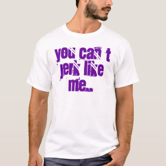 you can´t jerk like me.. tröja