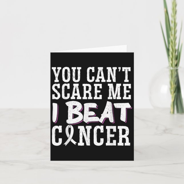 You Can't E Me I Beat Cancer  Kort (Framsida)