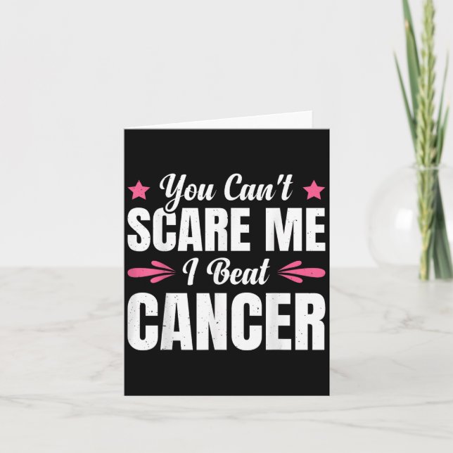 You Can't E Me I Beat Cancer  Kort (Framsida)