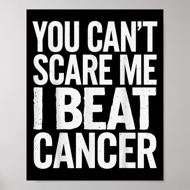 You Can't E Me I Beat Cancer  Poster (Framsidan)