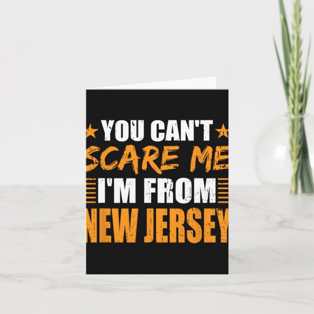 You Can't E Me I'm From New Jersey  Kort (Framsida)