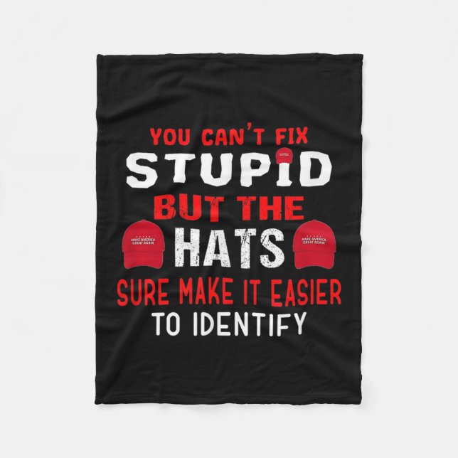 You Can't Fix Stud But The Hats Sure Make It Easy  Fleecefilt (Framsidan)