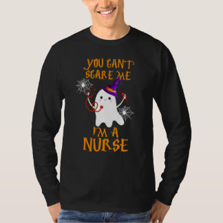 You Cant Scare Me Im A Nurse Halloween Essential T Shirt