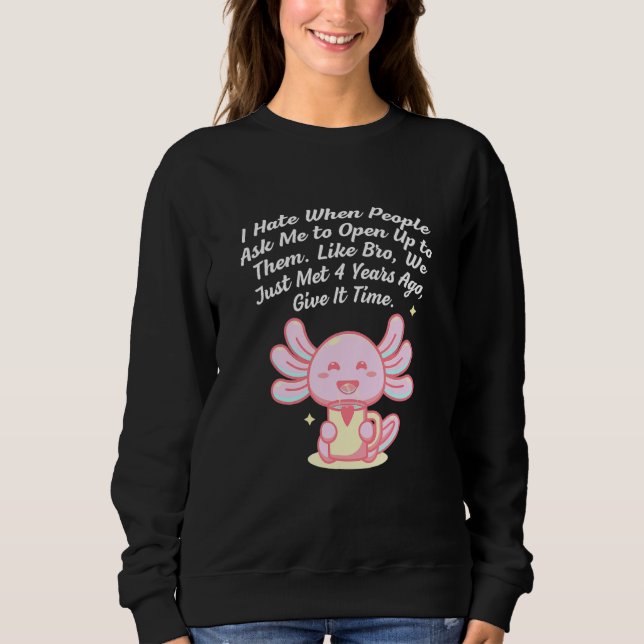 You Cant Tell Me to Open Up Introvert Funny Antiso T Shirt (Framsida)