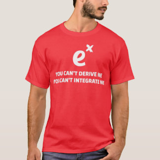 You Canx27t Derive Integrate ME Funny Math Quotes  T Shirt