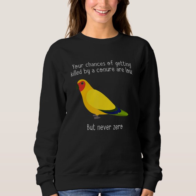 You Chances Of Getting Killed By Apparel  Bird T Shirt (Framsida)