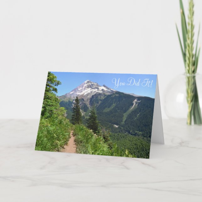 You Did It Graduation Celebration Kort (Framsida)