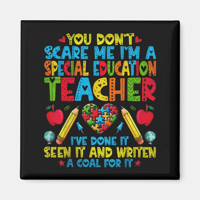 You Don't E Me I'm A Special Education Teacher - S Magnet (Framsidan)
