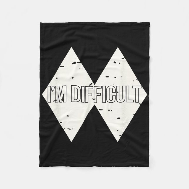 You Don't Scare Me I Have 2 Two Daughters Funny Mo Fleecefilt (Framsidan)