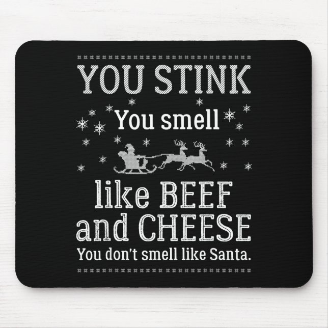 You Don't Smell Like Santa Funny Christmas  Musmatta (Framsidan)