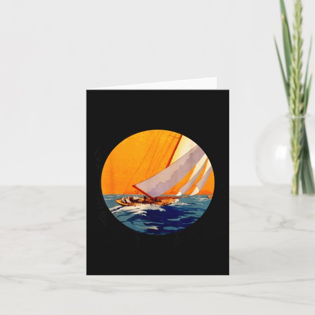 You Don't Stop Sailing When You Get Old Funny Old  Kort (Framsida)