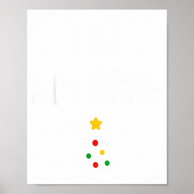 You Funny Sbag Christmas Tree Lights Matching Coup Poster (Framsidan)