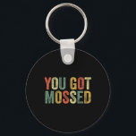 You Got Mossed Funny Meme Fun Football Fan Slang P Nyckelring<br><div class="desc">You Got Mossed Funny Meme Fun Football Fan Slang Pop Culture</div>