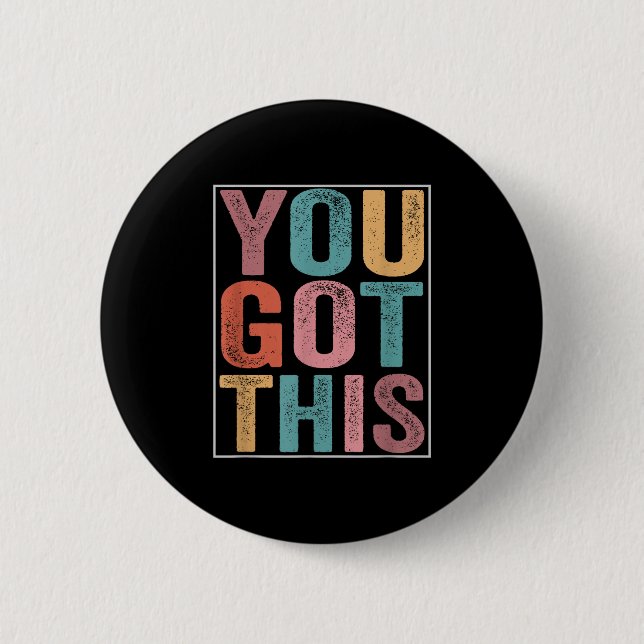 You Got This Motivational Testing Day Design For T Knapp (Framsida)