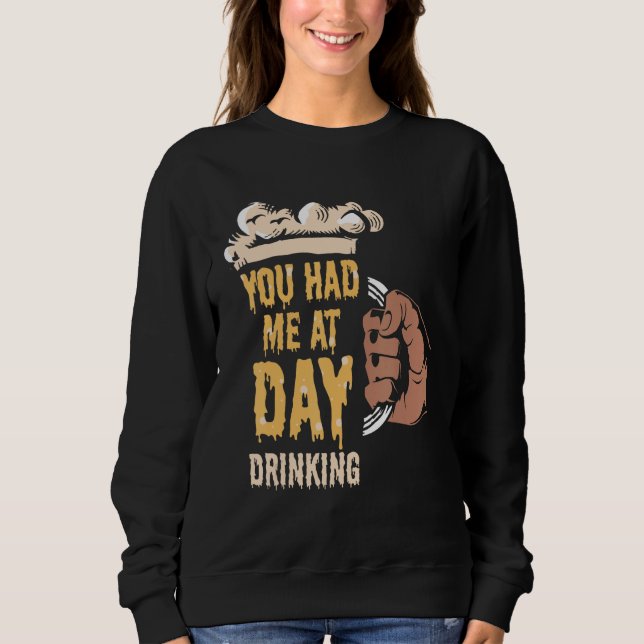 You Had Me At Day Drinking Retro Beach Cruise 7 T Shirt (Framsida)