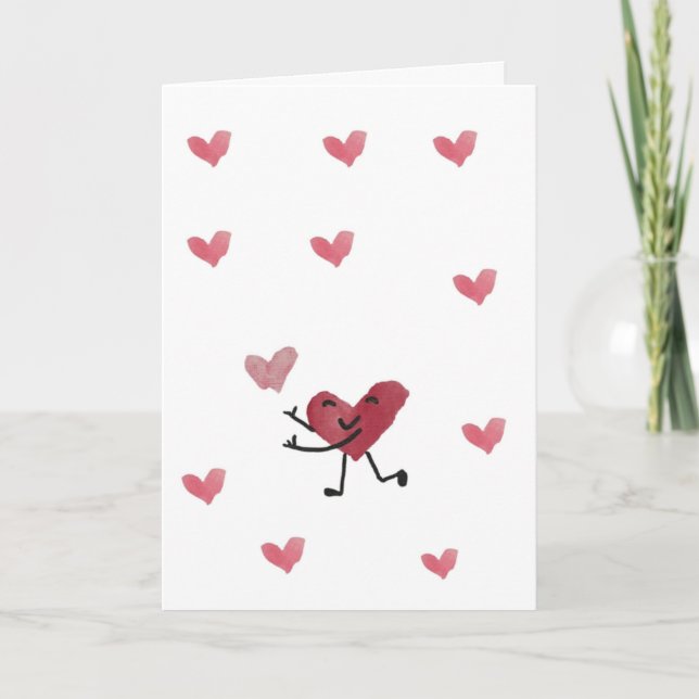 You Have Captured My Heart Valentine's Day Card Kort (Framsida)
