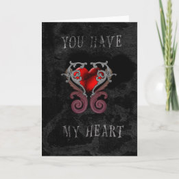You Have My Heart Julkort Kort