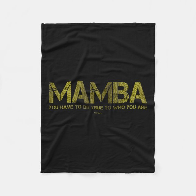 You Have To Be True To Who You Are Basketball Moti Fleecefilt (Framsidan)