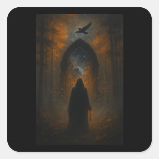 You Hold the Key to Your Desired Reality Fyrkantigt Klistermärke