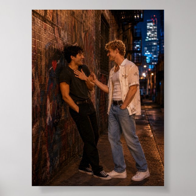 You Make Me Laugh Like That | HBTQ-konstprojekt Poster (Framsidan)