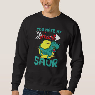 You Make My Heart Saur Lång Ärmad Tröja
