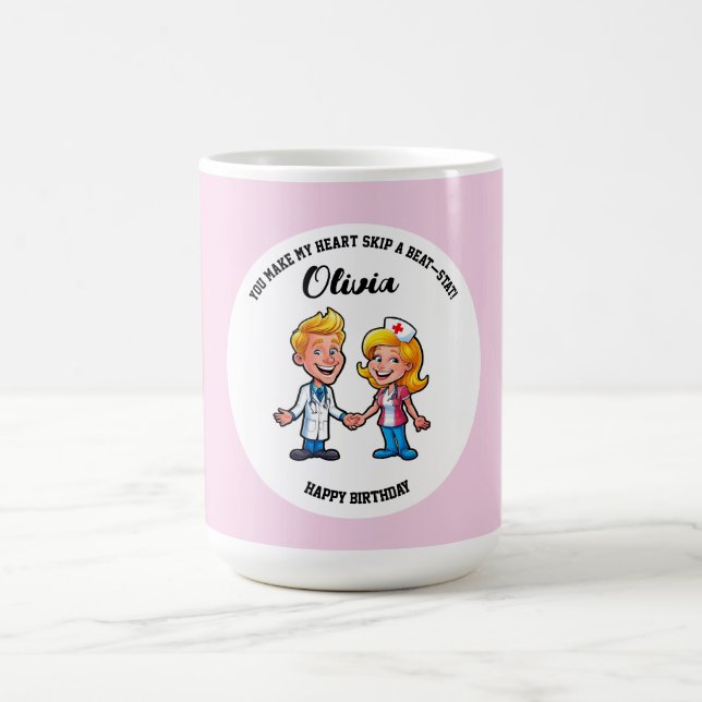 You make my heart skip a beat—stat! kaffemugg (Center)