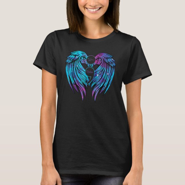 You Matter Suicide Prevent Awareness Teal Purple S T Shirt (Framsida)