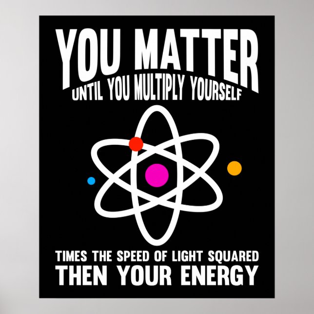 You Matter Until You Multiply Yourself Poster (Framsidan)