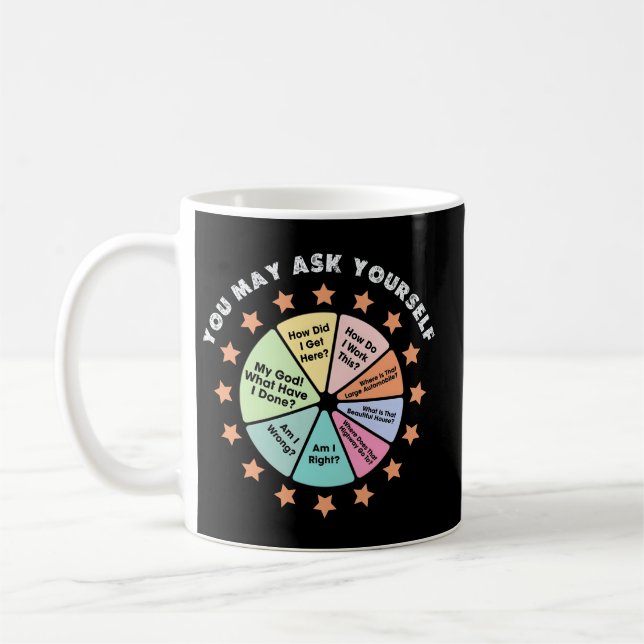 YOU MAY ASK YOURSELF KAFFEMUGG (Vänster)
