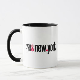 You Me & New York Classic Coffee Mug Romantic Coup Mugg
