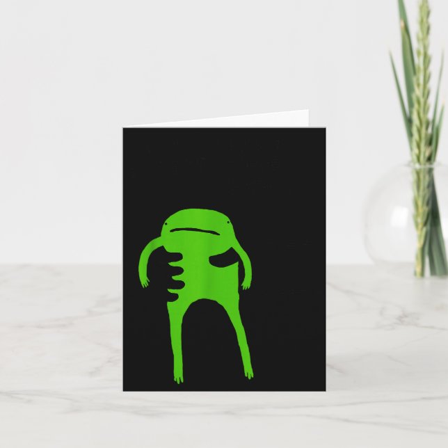 You Must Accept The Frog Funny Meme Saying Quote  Kort (Framsida)