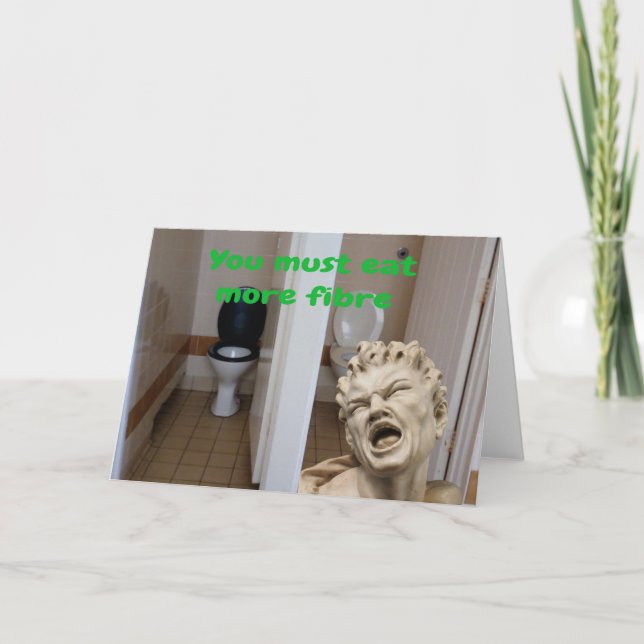 You must eat more fibre. kort (Framsida)