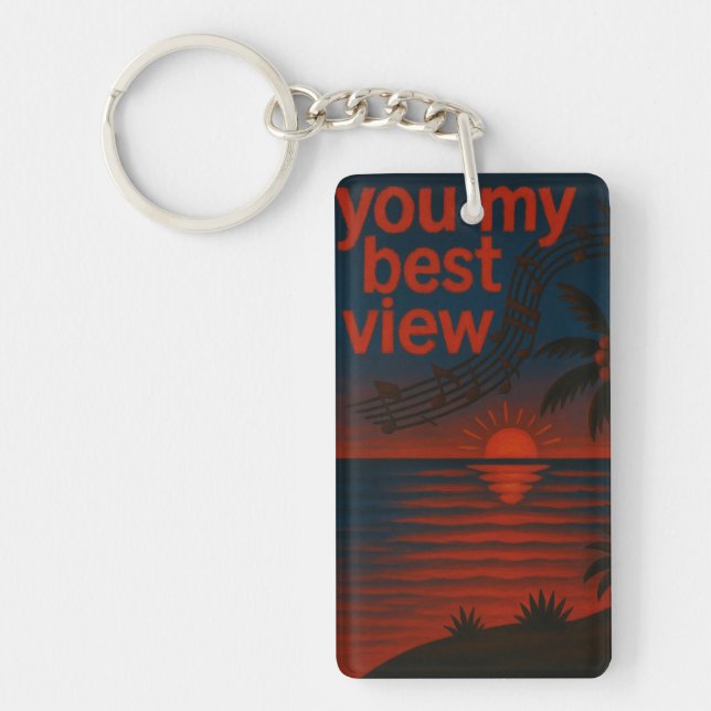 You my best view Keychain (Framsidan)