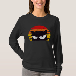 You Okay Hun Meme Retro Cat Kitty Sunset 1 T Shirt