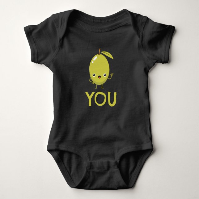 You Olives Love Valentinesday T Shirt (Framsida)